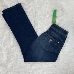 Guess Womens High Rise Straight Leg Jeans Size 28 28x30 Blue Denim Y2K New NWT